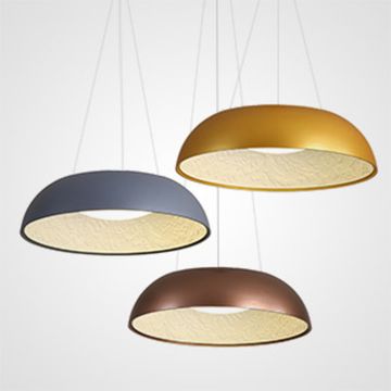 Подвесной светильник с имитацией лепнины по внутренней поверхности FRETWORK