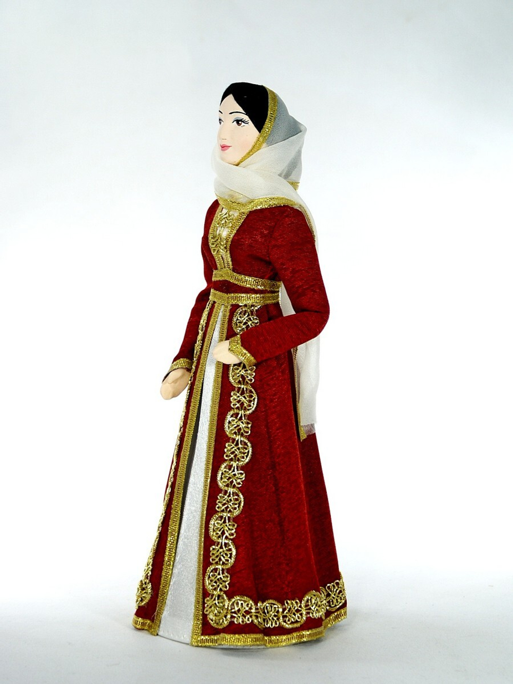 Кукла коллекционная Чеченка в национальном костюме