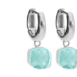 Серьги Qudo Firenze soft aqua 300411 BL/S