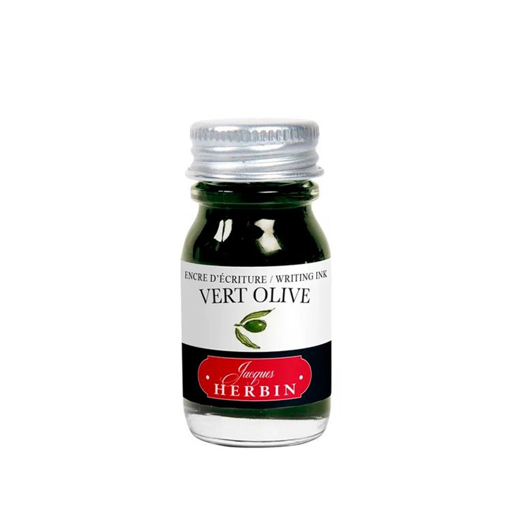 Чернила во флаконе Herbin 10 мл Vert olive оливковые (11536T)