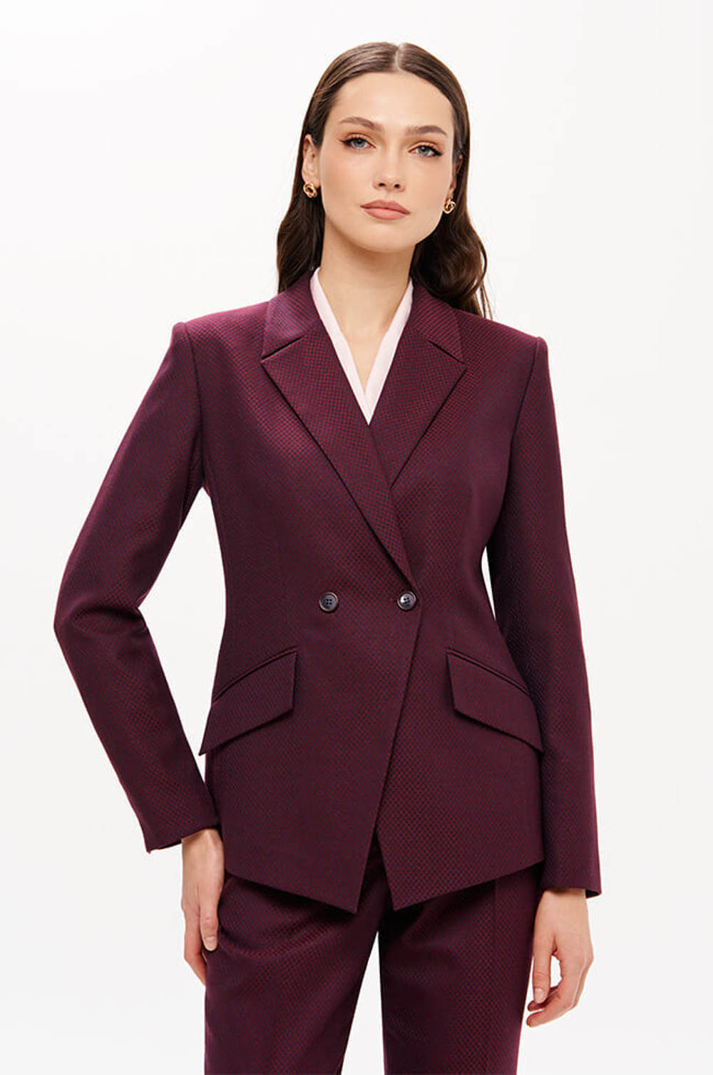 1951 Жакет женский (бордо)