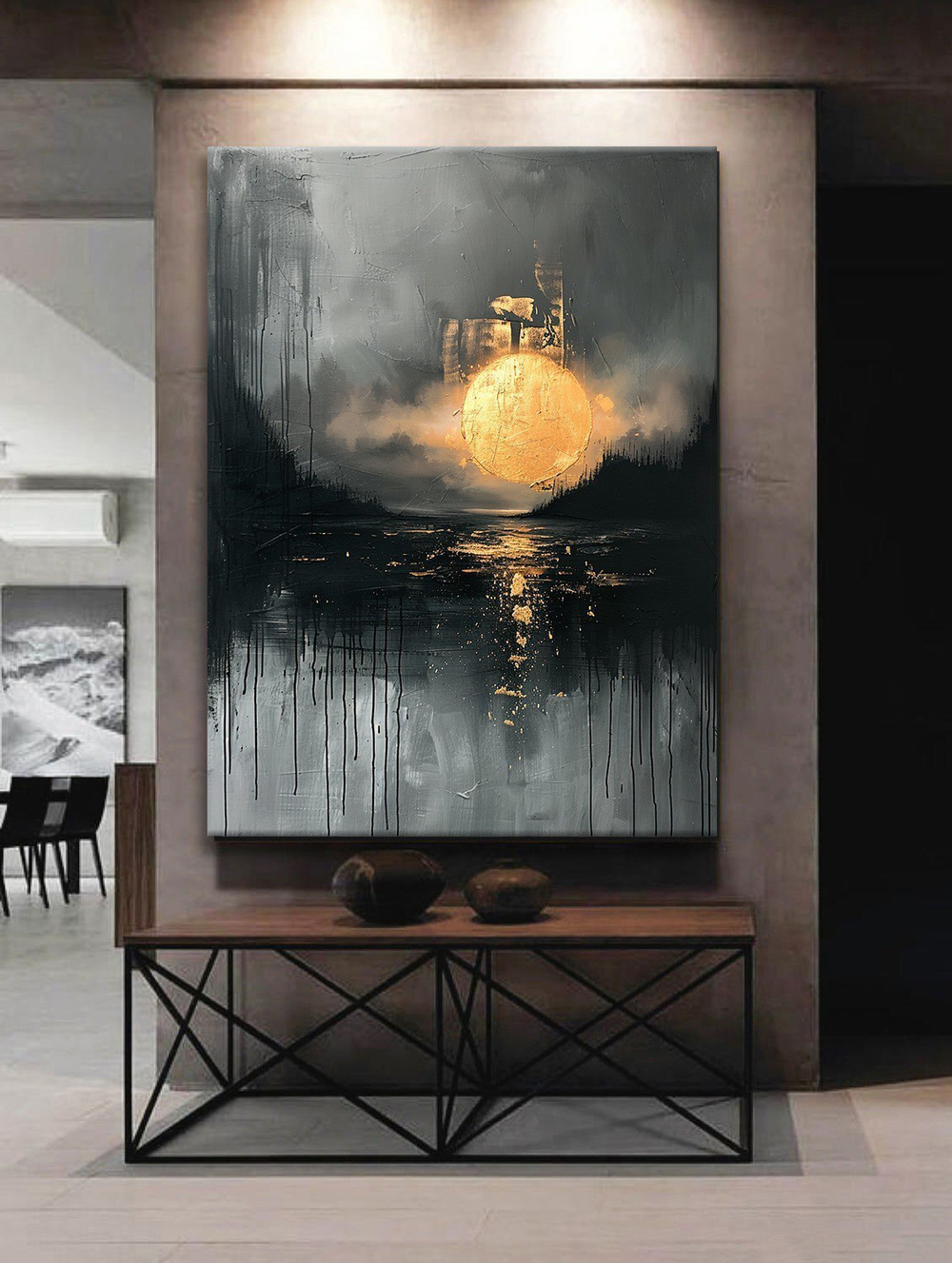 Абстрактная живопись с фактурой