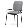 Стул Ror, Double Frame, серая рогожка