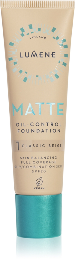Lumene Matte Oil-Control - Подклад матирующий оттенок 1 Classic Beige, 30 ml