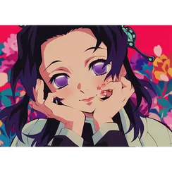 Постер Shinobu Kochou - Demon Slayer