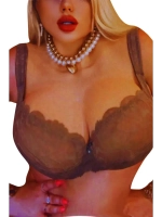 Франзуская модель бюстгальтера большие размеры FGi ажурный