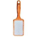 Расческа массажная зеркальная «Animals», принт девушки, микс 4 цвета, 7*23.5см, (блистер Ultramarine)