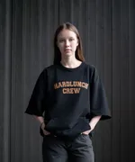 Толстовка Hardlunch Crew с коротким рукавом черная