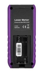 Лазерная рулетка Ermenrich Reel PRO GE80, фиолетовый