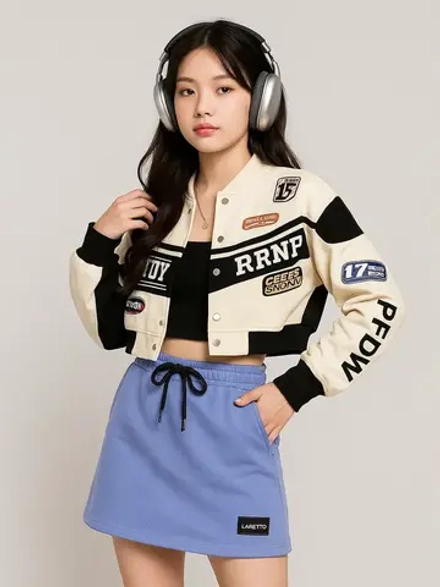 Спортивная юбка для девочки летняя