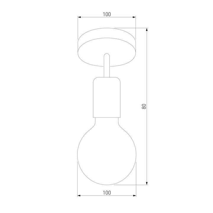 Потолочный светильник TK Lighting 1901 Retro