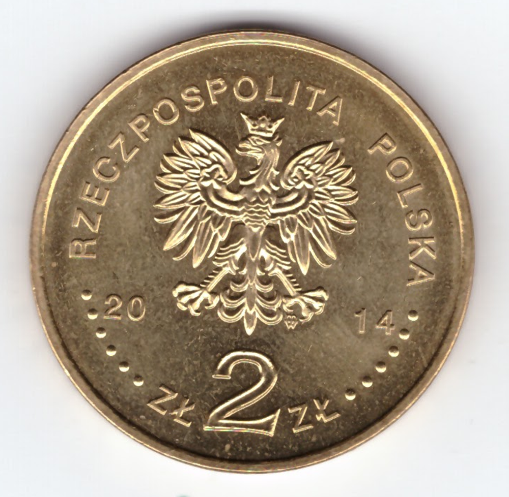 2 злотых Олимпиада в Сочи 2014 год, Польша.