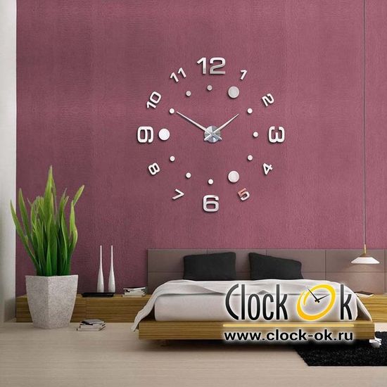 Настенные 3D часы Radius