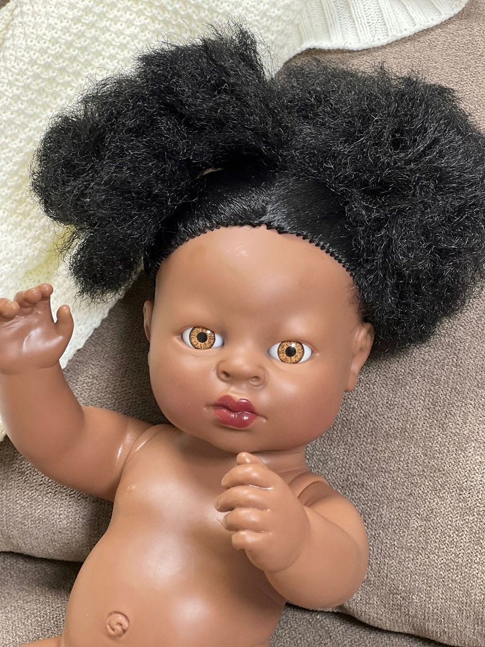 Кукла Berjuan виниловая 38см Newborn без одежды (7059)