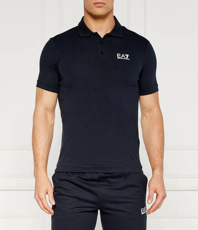 Поло EA7 - темно-синий(8NPF14 PJVQZ)