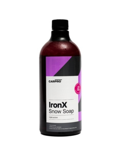 CarPRO IRON.X SNOW SOAP – автошампунь скраб для ЛКП 1 л