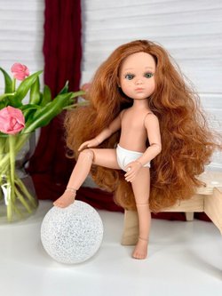 Кукла BERJUAN виниловая шарнирная 35см Ева (4820A8)