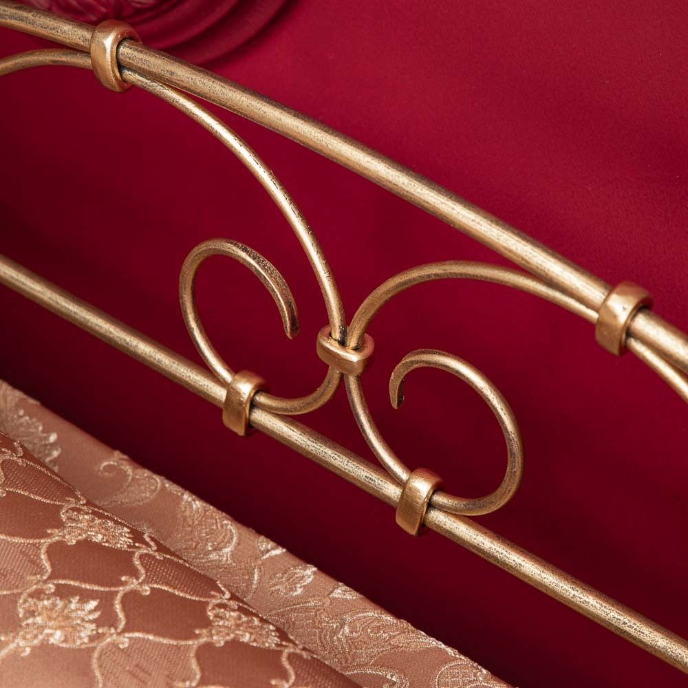 Банкетка Флоренция Премиум Орех(Д) Каледония Даймонд Мокка Амбер