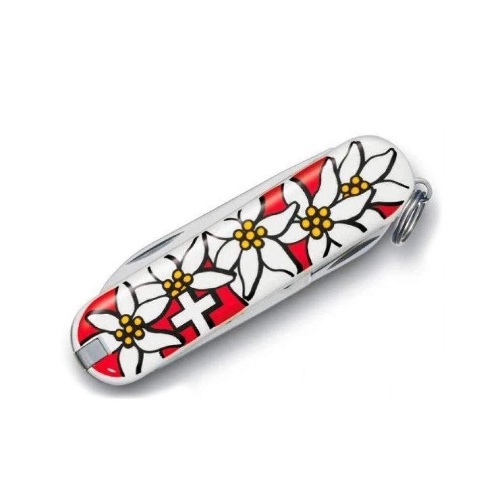 Нож перочинный Victorinox Classic Edelweiss (0.6203.840-033) 58мм 7функц. подар.коробка