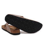 Кожаные вьетнамки Gizeh BF Birkenstock - розовое золото(1023925)