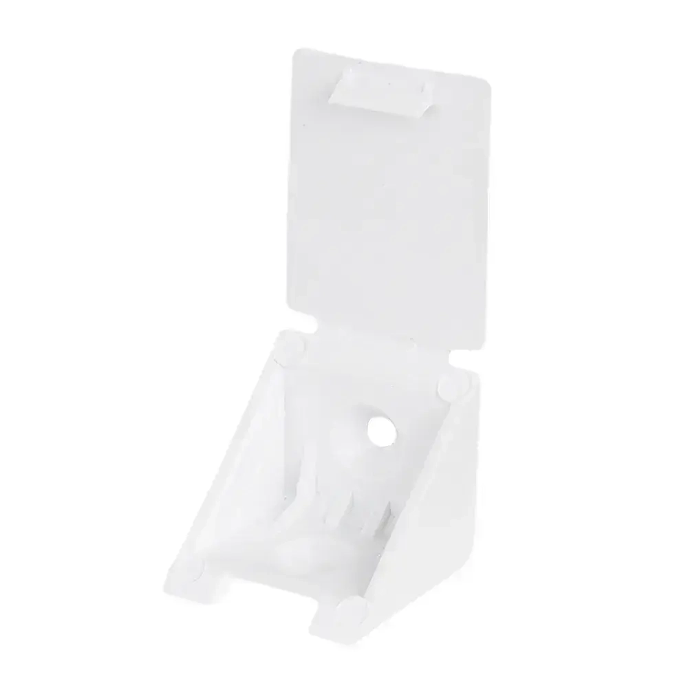 Уголок крепежный, монтажный мебельный, 50 штук, Полкодержатель для полок из ДСП