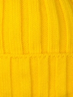 Шапка детская вязаная осенняя с помпоном