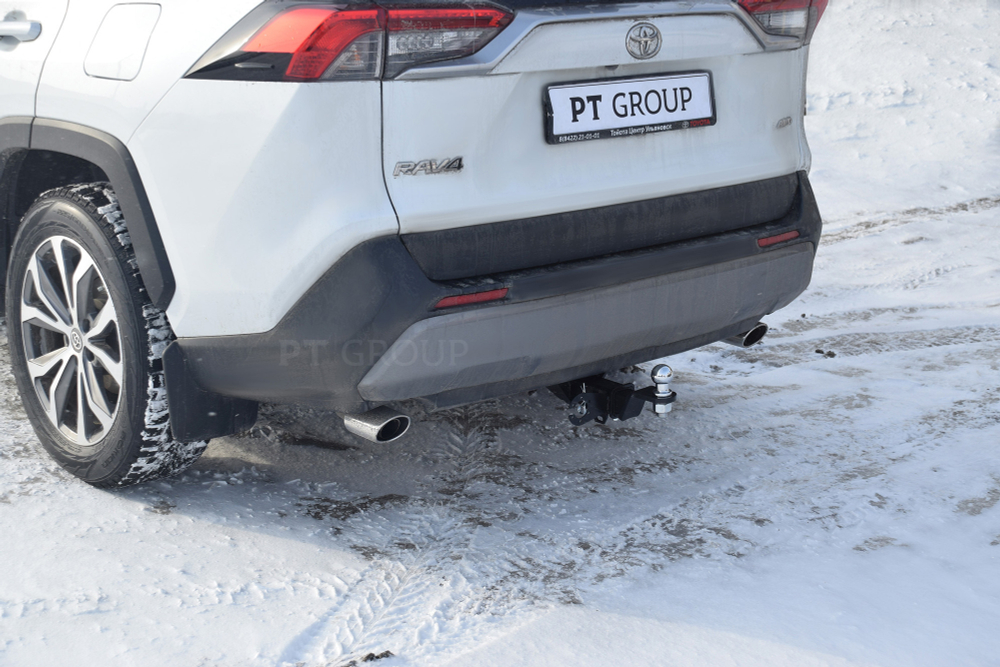 Фаркоп PT GROUP /съемный квадрат/ для TOYOTA RAV4 2019-(паспорт и сертификат в комплекте)(без электрики) арт.TRV-19-991122.00