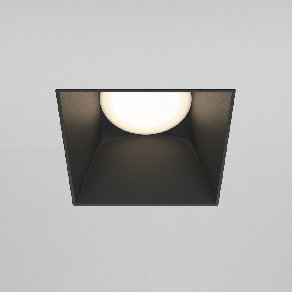 Встраиваемый светильник Maytoni Share DL051-01-GU10-SQ-WB