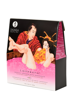 Shunga Гель для ванны. Драконов фрукт, розовый, 650 г