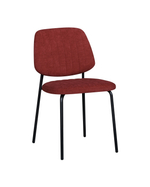 Стул обеденный Patrys бордовый шенилл