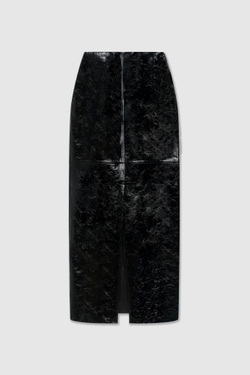 Кожаная юбка