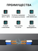 Кабель силовой ВВГ-Пнг (А)LS 2 x 2,5 мм 30 метров