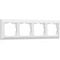 Рамка на 4 поста Werkel Fiore белый W0042201 4690389160424