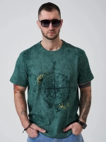 Футболка мужская "Роза ветров"