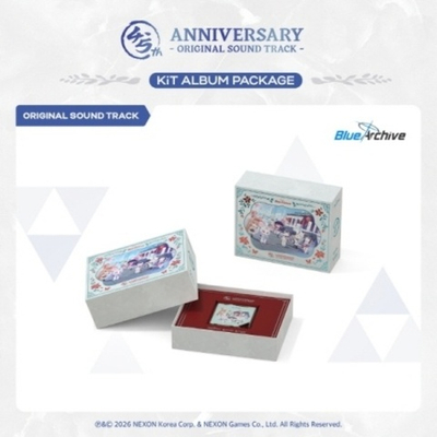 (ПРЕДЗАКАЗ) Альбом BLUE ARCHIVE 4.5th Anniversary OST KiT Album Package