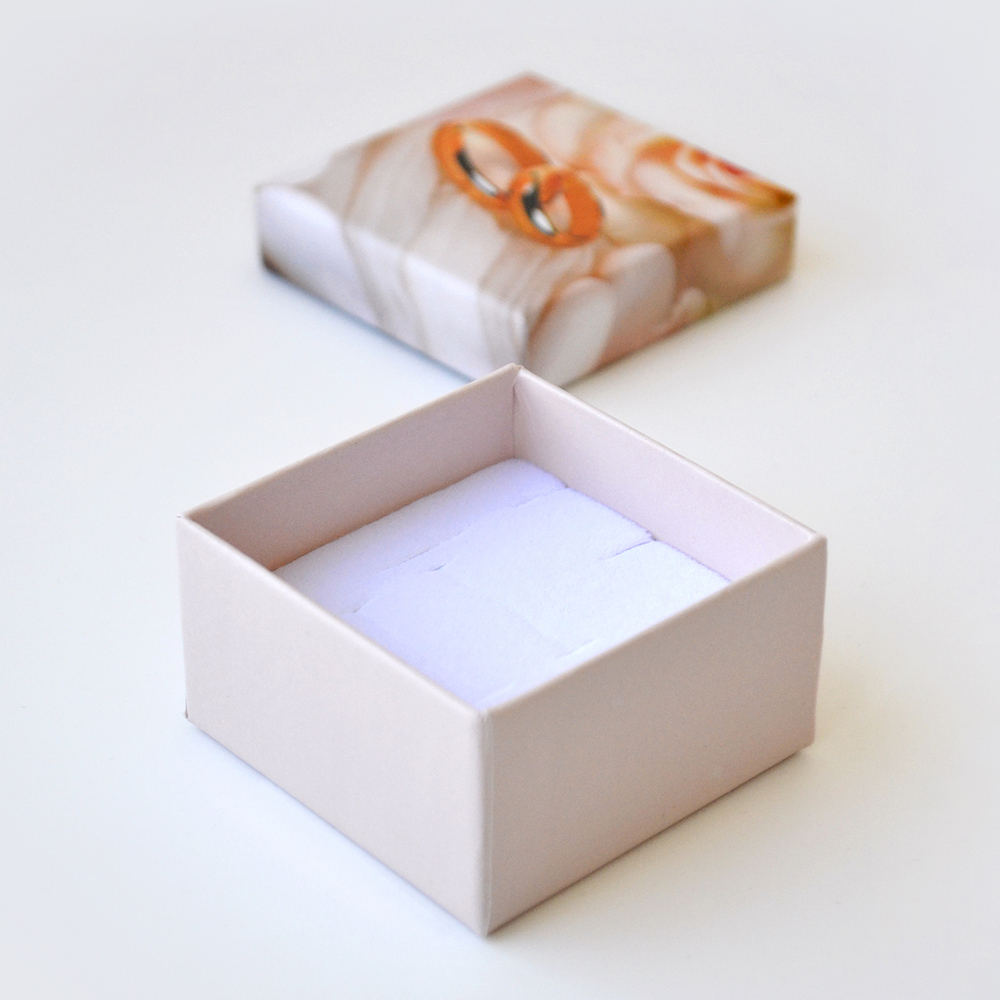 Свадебный футляр для обручальных колец №15