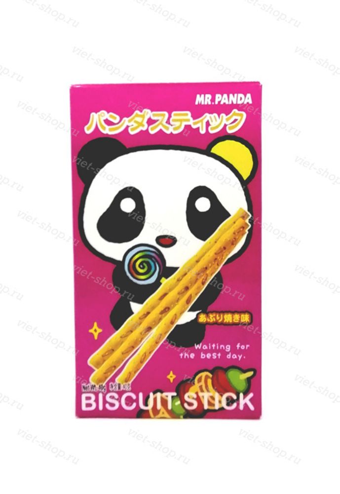 Палочки со вкусом барбекю Mr. Panda, Вьетнам, 40 гр.