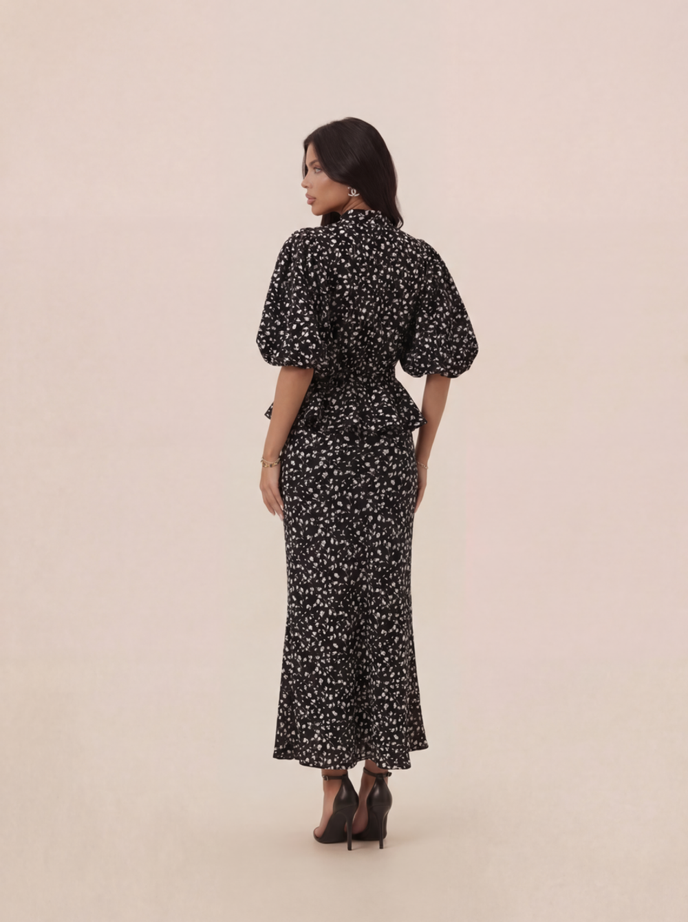 Блуза в цветочек