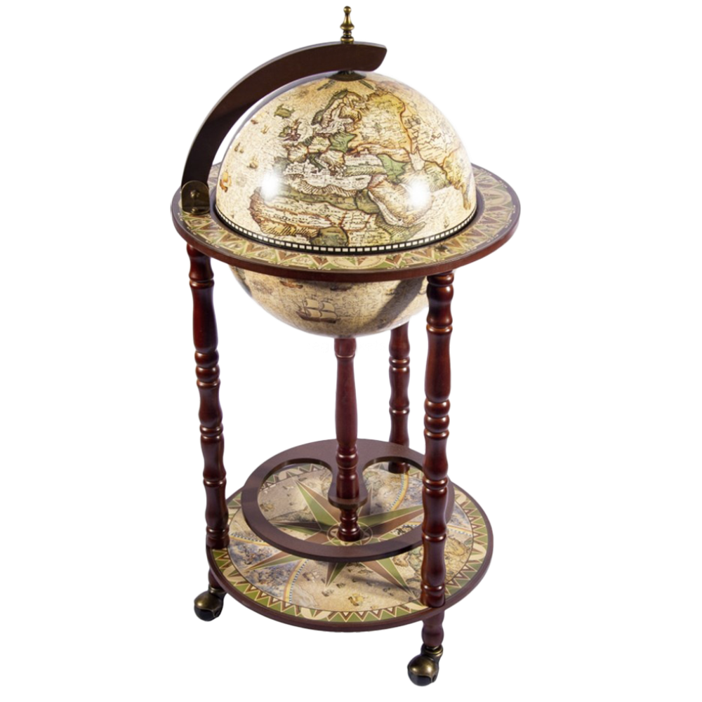 Jufeng Глобус-бар напольный d 33 светлый