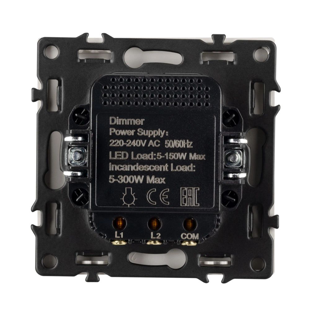 Механизм светорегулятора SWT-NOBE-DLR-SFPL-IS (250V, 300W) (Arlight, Никель) 059449