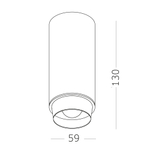 Светильник накладной LED 10W 4000K