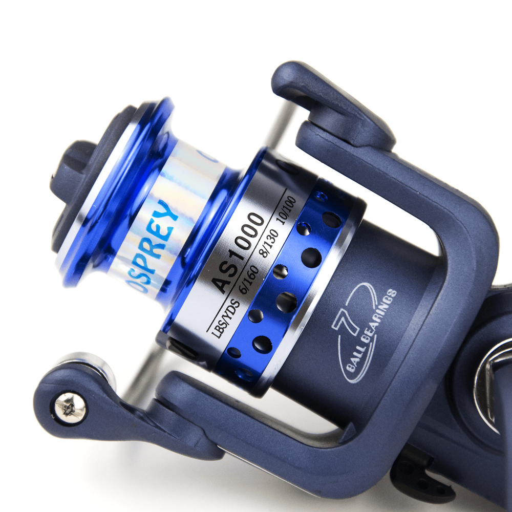 Катушка безынерционная Osprey AS1000 (1000, 7BB, мет. шпуля)