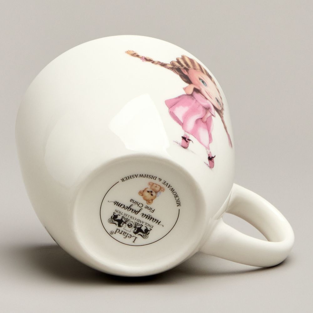 НАБОР ПОСУДЫ LEFARD КРАСИВАЯ ДЕВОЧКА, 3 ПР.: САЛАТНИК 470МЛ, ТАРЕЛКА 20СМ, КРУЖКА 220МЛ