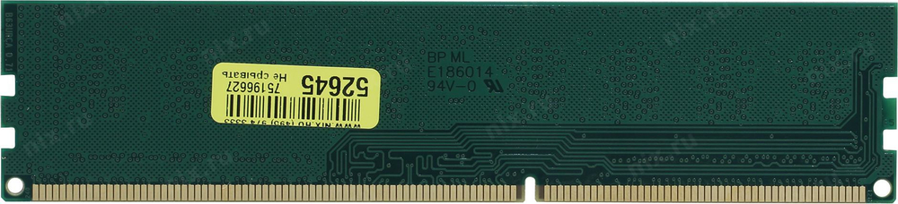 Patriot DDR-III DIMM 4Gb &lt;PC3-10600&gt; CL9