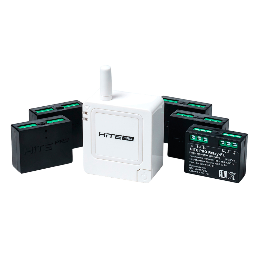 Комплект "Умный свет без ремонта" для 2к. квартиры (rev.308AX) HiTE PRO