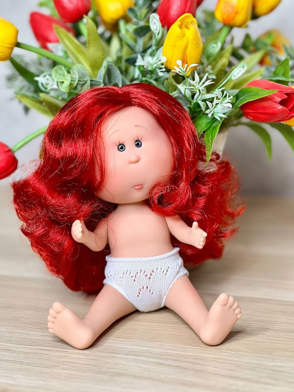Кукла Nines виниловая 23см Little Mia без одежды (3199W14)
