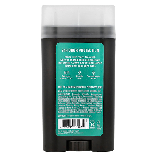 Every Man Jack, дезодорант, без алюминия, морская соль и цитрус, 85 г (3 унции)