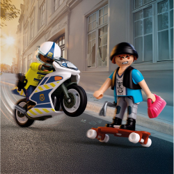 Playmobil - City Action Погоня на мотоциклах 72079