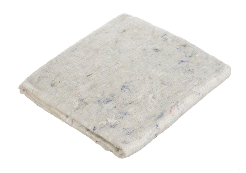 Ткань для пола (холстопрошивное полотно белое оверложенное), 60х80 см