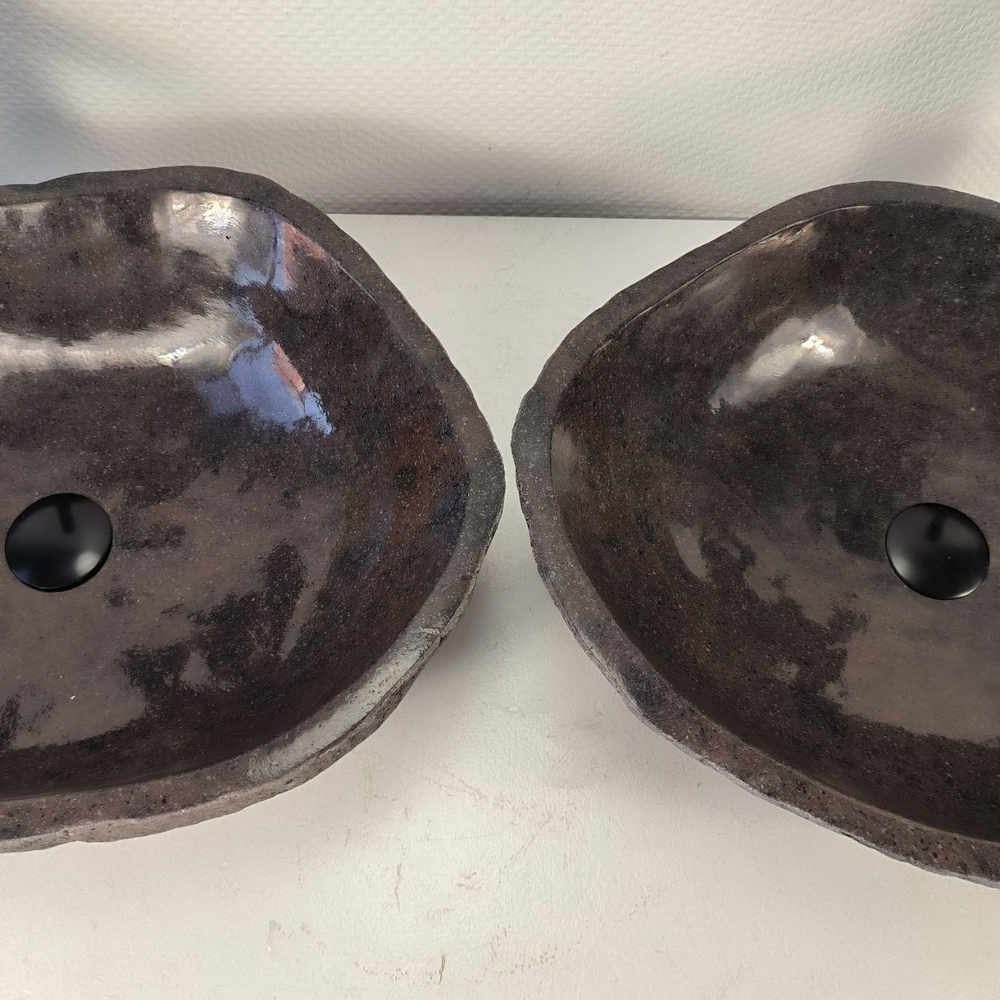 Раковина из речного камня ПАРА! RS-65475 57*42*15 0866